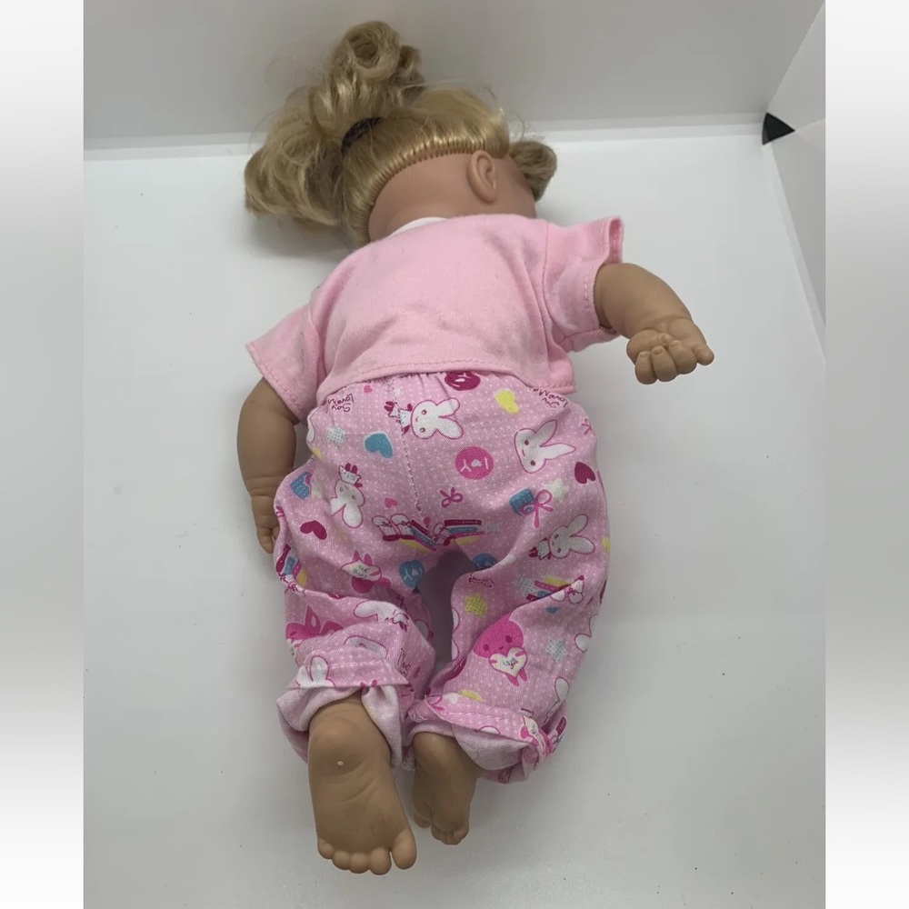 Aria's S-2-F14-40 Hard Face Arms & Legs Soft Stomach Baby Doll Sound Flaw Parts - Picture 7 of 14